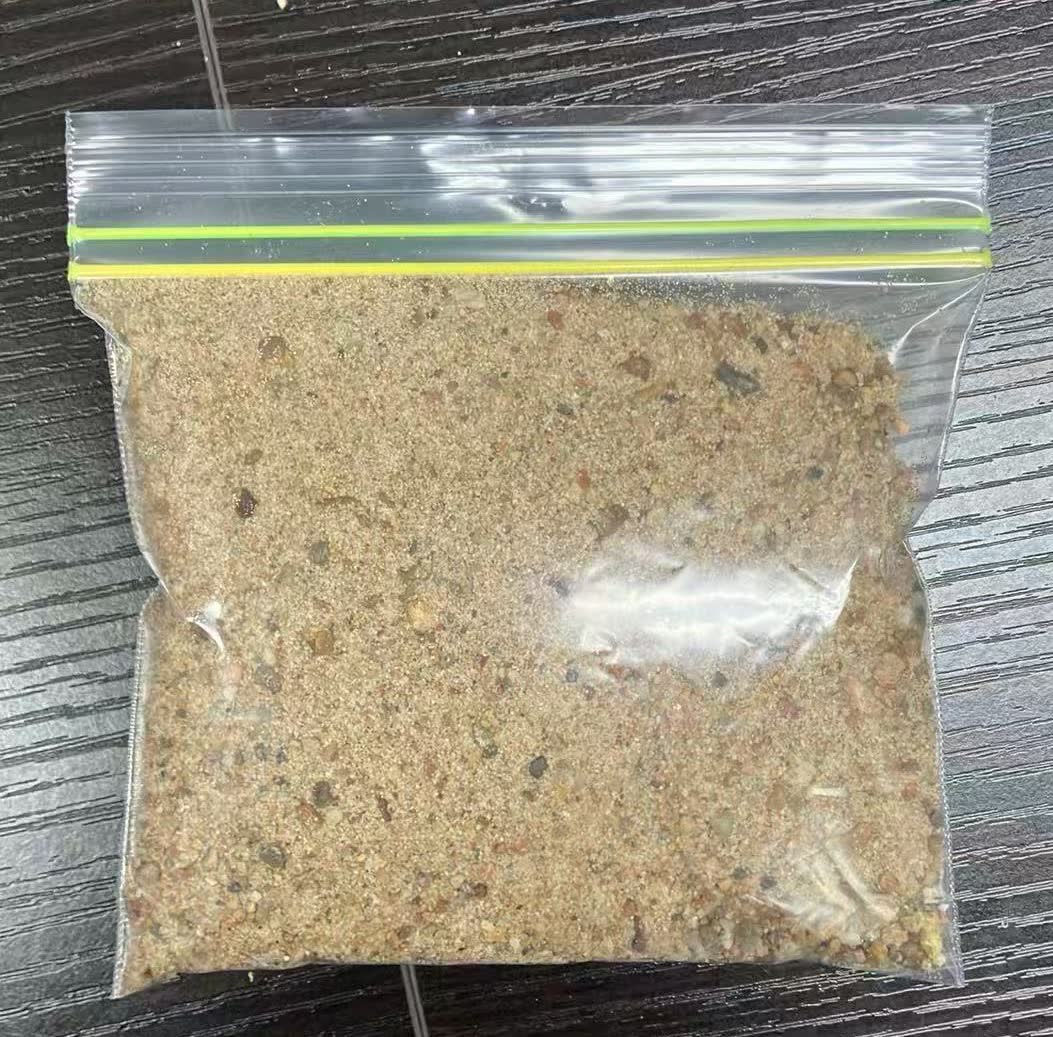 サンプル袋一袋のクローズアップ